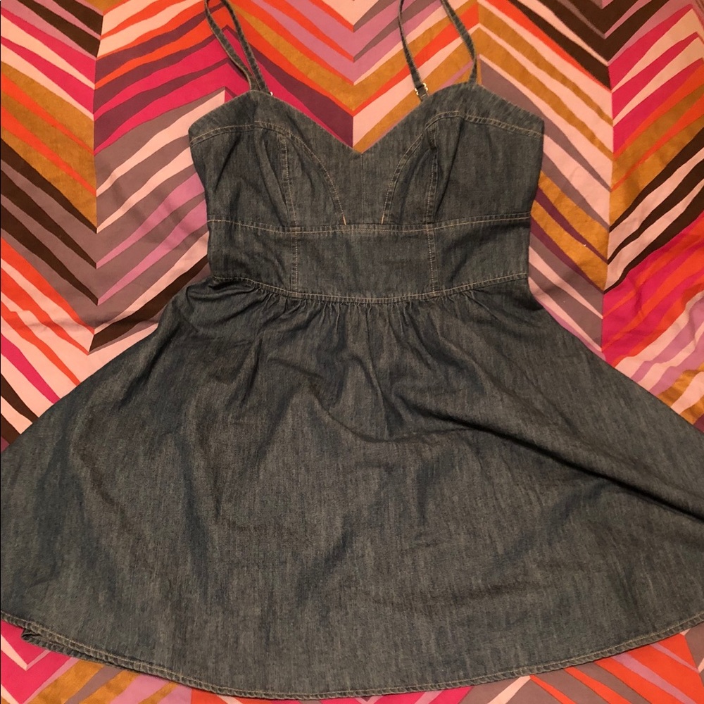 Express denim dress
